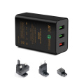 QC2.0 + 2.4A 42W 3 USB Ladegerät - Qualcomm Schnellladung